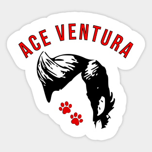 ace ventura Sticker